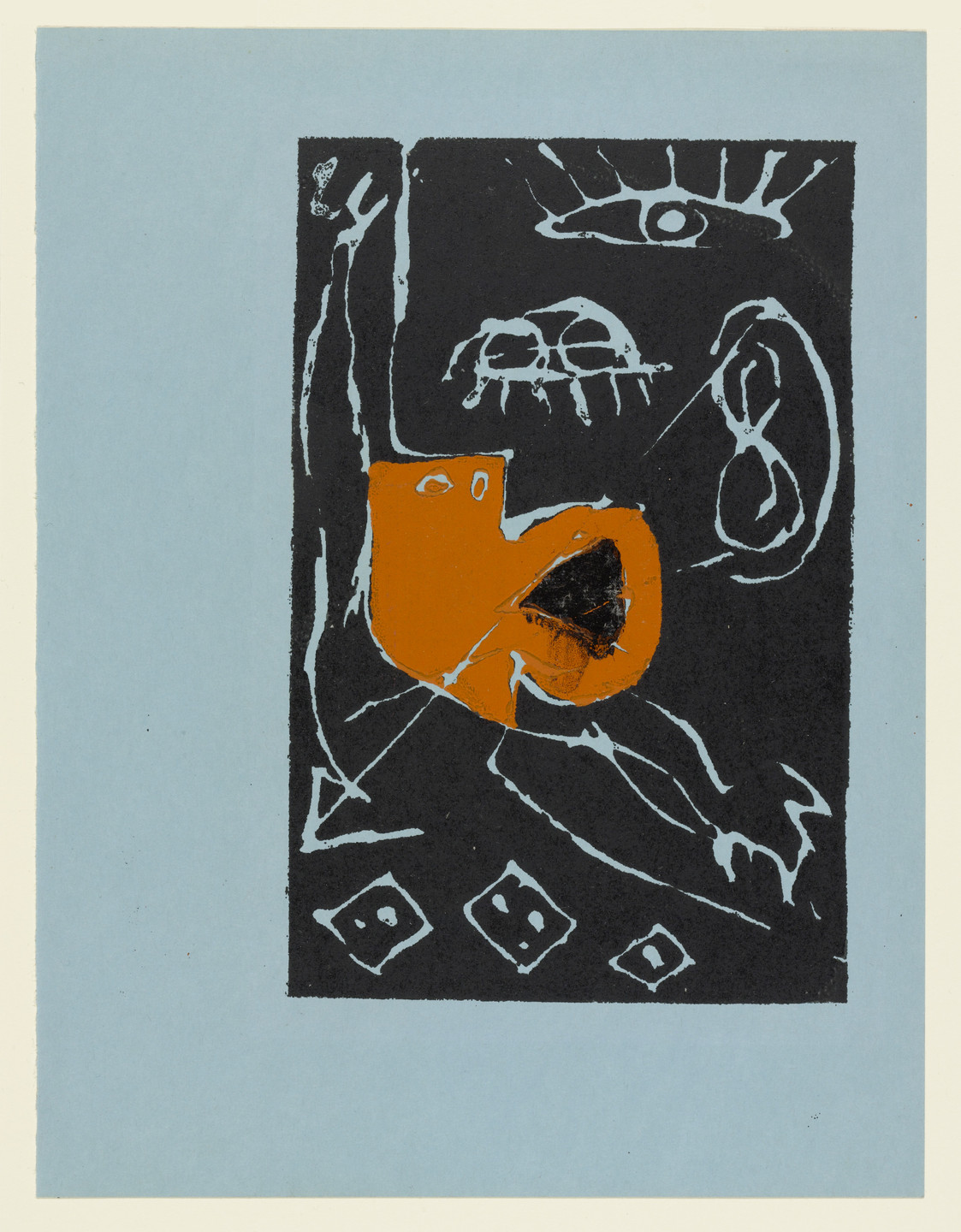 Jackson Pollock. Untitled. c. 1943–44