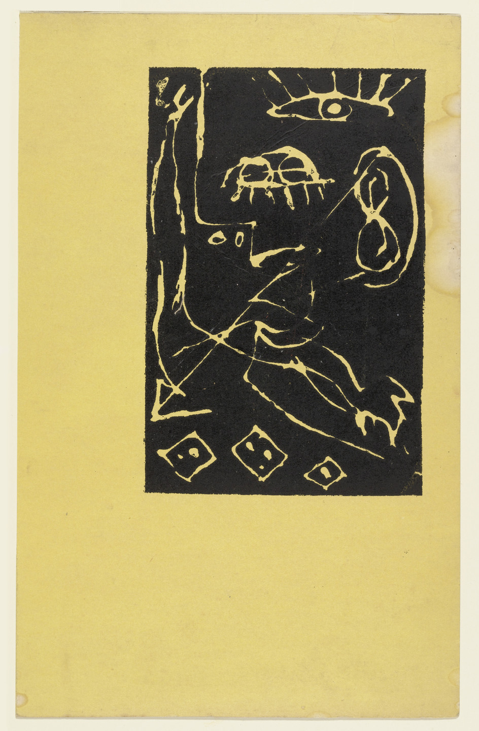 Jackson Pollock. Untitled. c. 1943–44