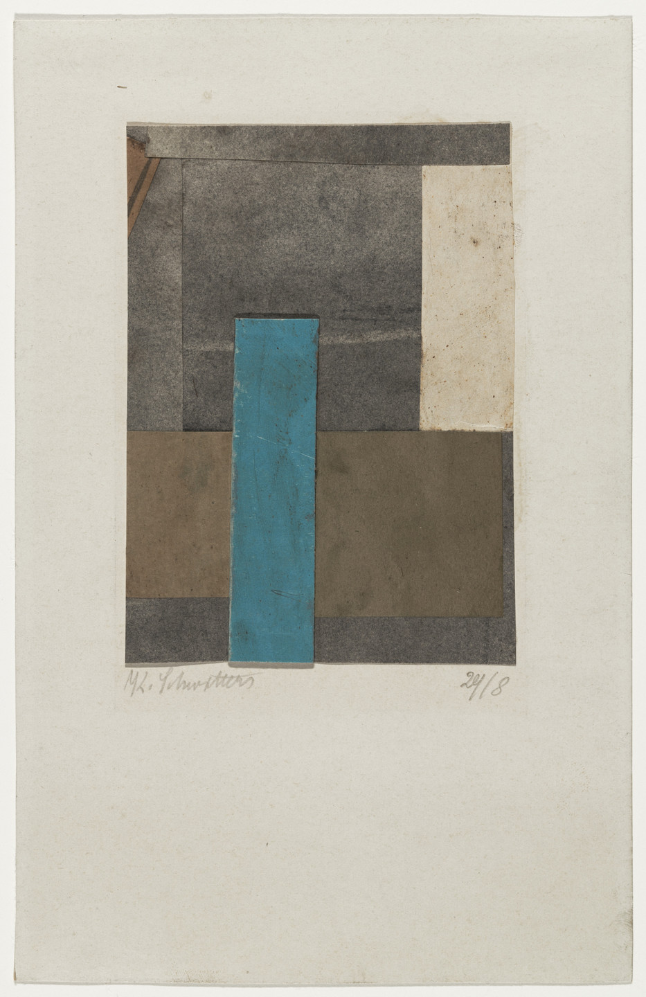 Kurt Schwitters. 29/8. 1929