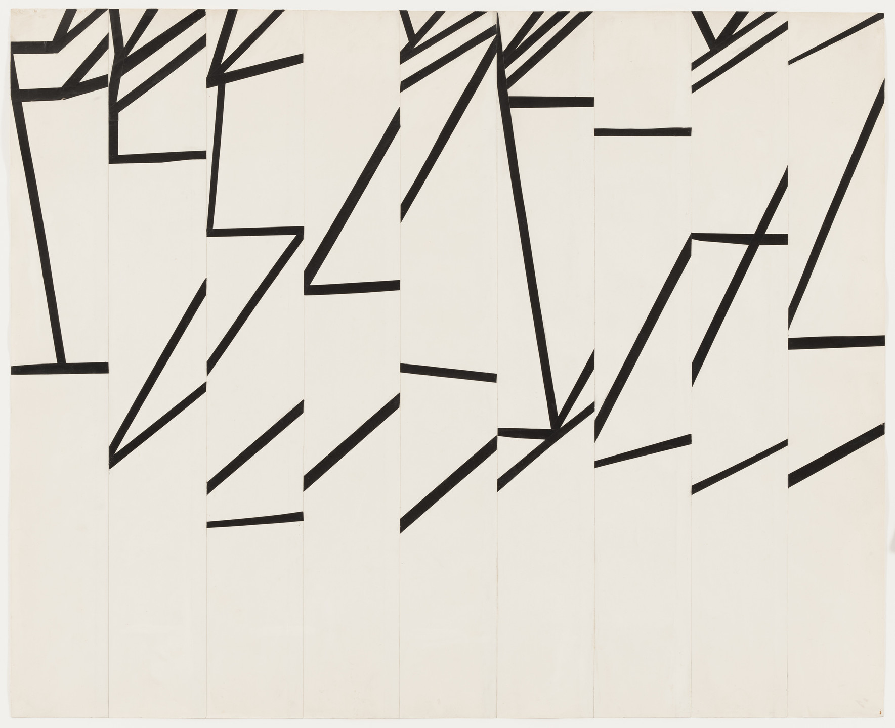 Ellsworth Kelly. Study for La Combe II. 1950