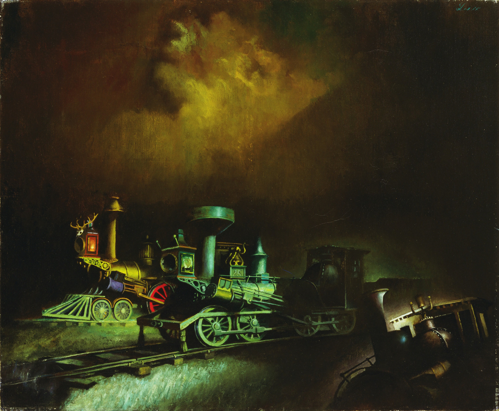 Theodore Lux Feininger. Ghosts of Engines. 1946
