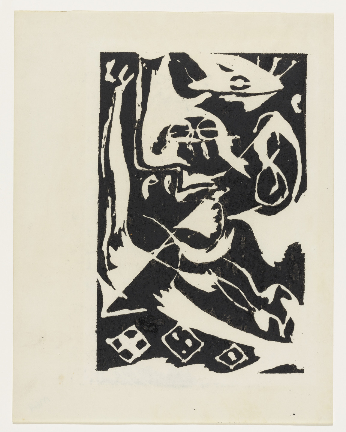 Jackson Pollock. Untitled. c. 1943–44