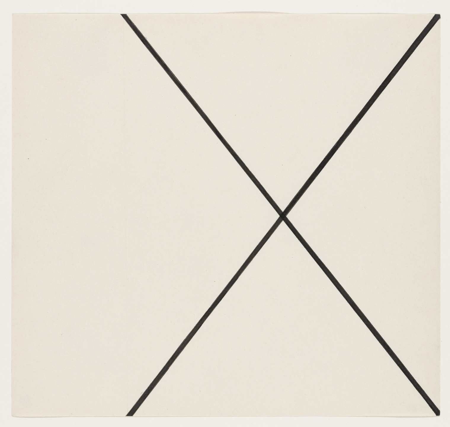 Ellsworth Kelly. Diagonal Lines. 1951