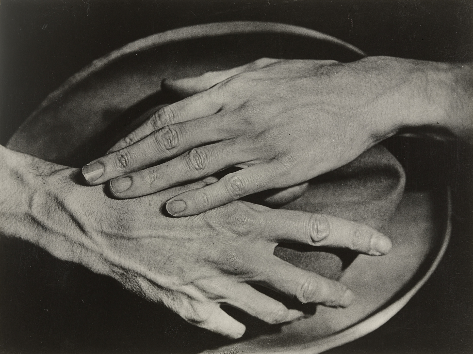 Berenice Abbott. Hands of Jean Cocteau. 1927