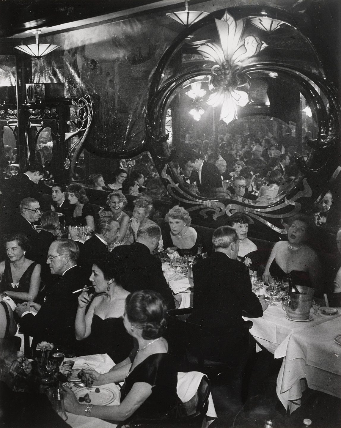 Brassaï (Gyula Halász). Gala Soirée at Maxim&#39;s. 1949