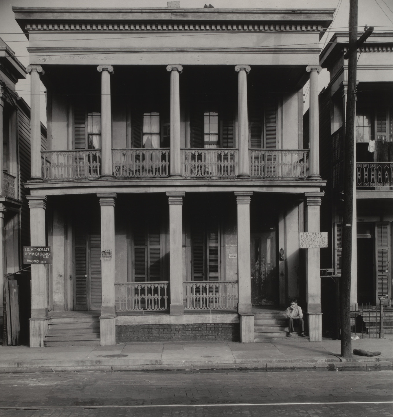 Walker Evans. New Orleans Boarding House. 1935