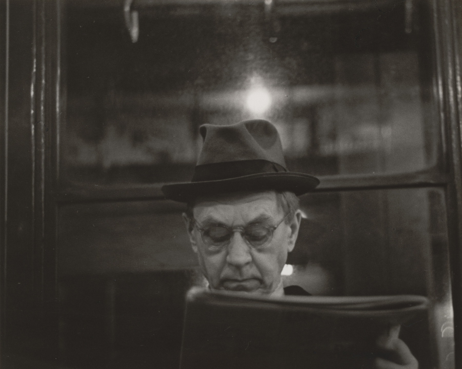 Walker Evans. Subway Portrait. 1938-41