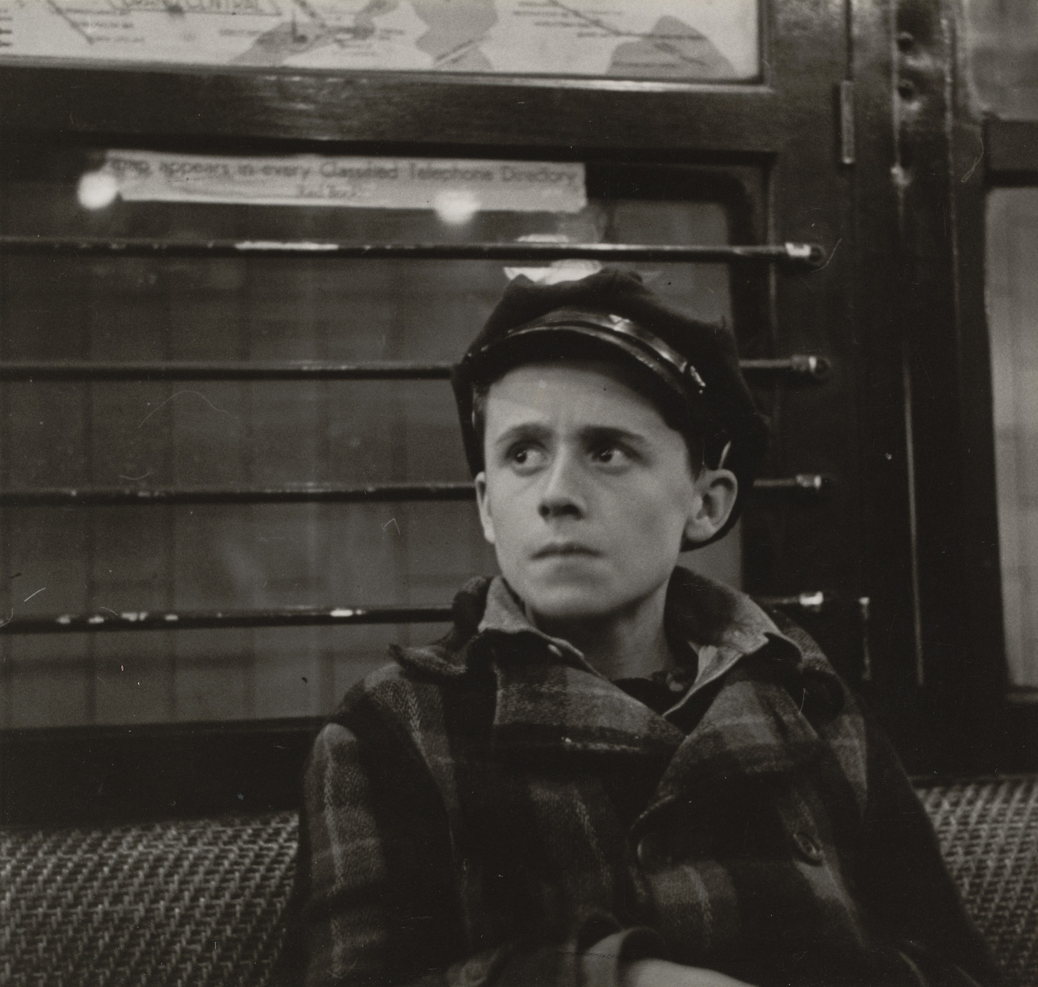 Walker Evans. Subway Portrait. 1938-41