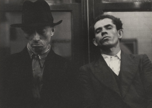 Walker Evans. Subway Portrait. May 27, 1938