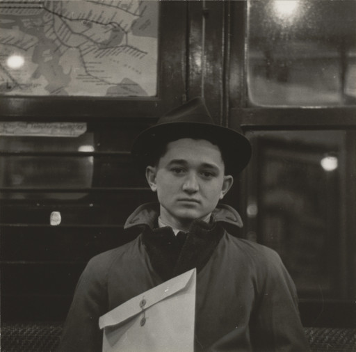 Walker Evans. Subway Portrait. 1938-41