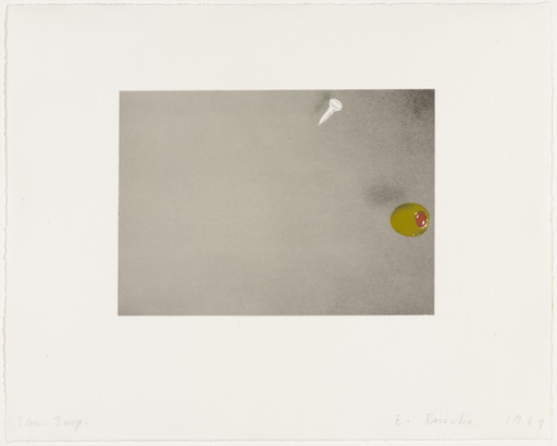 Edward Ruscha. Olive, Screw. 1969