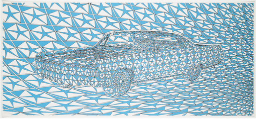 Thomas Bayrle. American Dream (Chrysler). 1970
