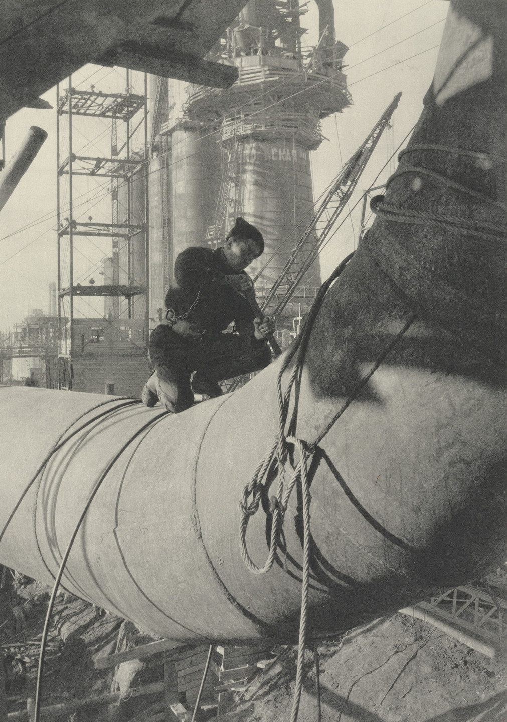 Margaret Bourke-White. Steel Worker: Magnitogorsk. 1935