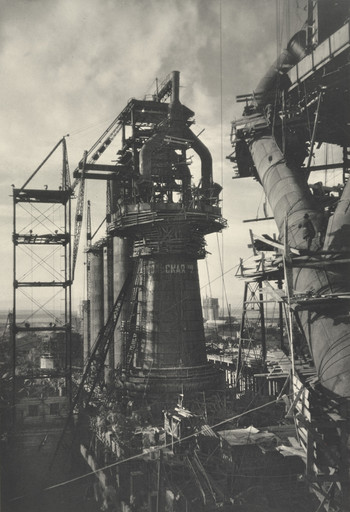 Margaret Bourke-White. The World's Largest Blast Furnace Magnitogorsk: Ural Mountains. 1935