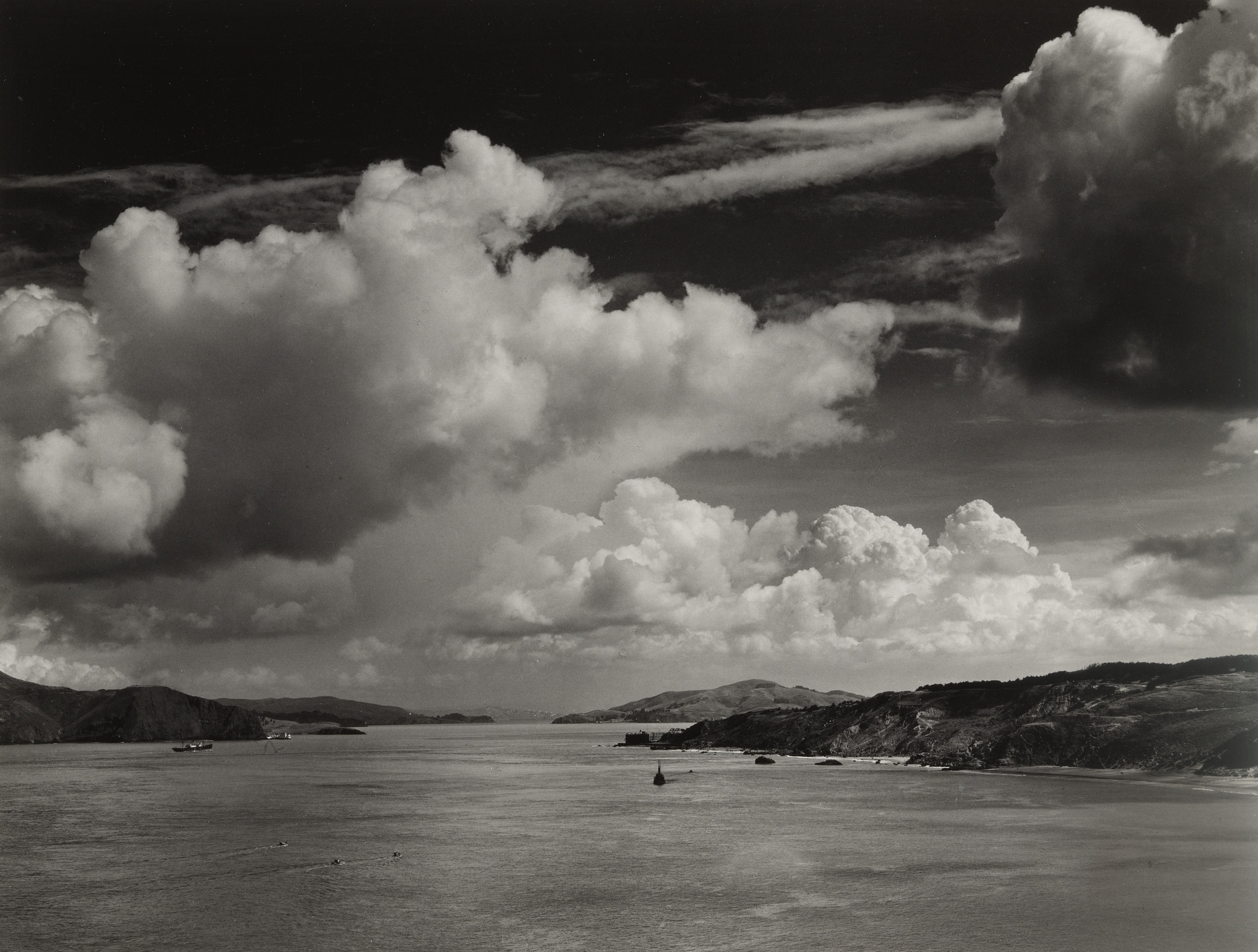 Ansel Adams. The Golden Gate, San Francisco. 1932