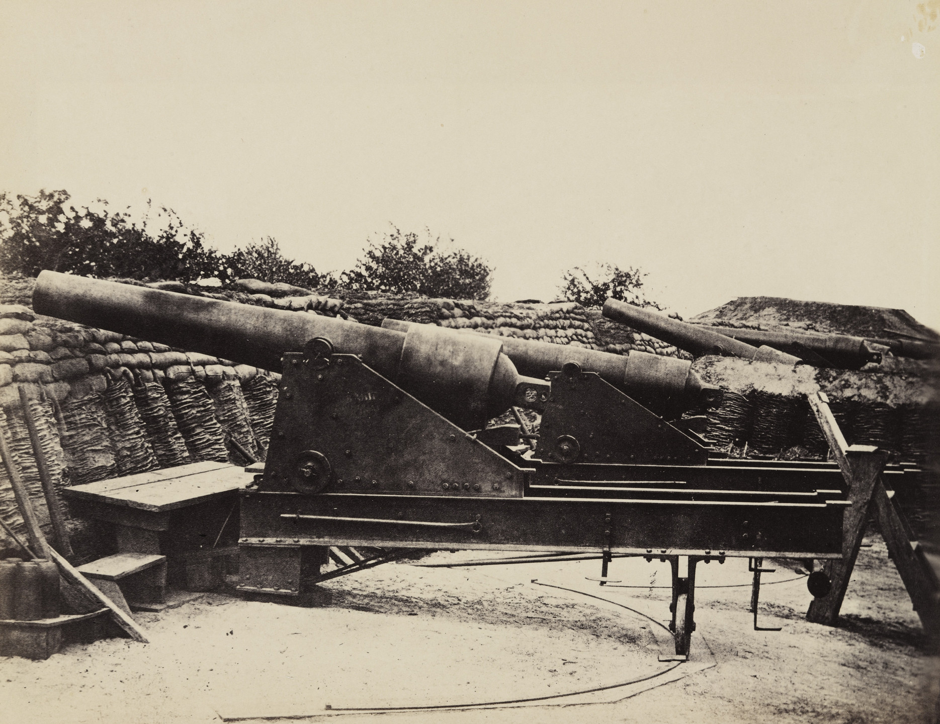 Alexander Gardner. Battery No 1, near Yorktown, Virginia. May, 1862