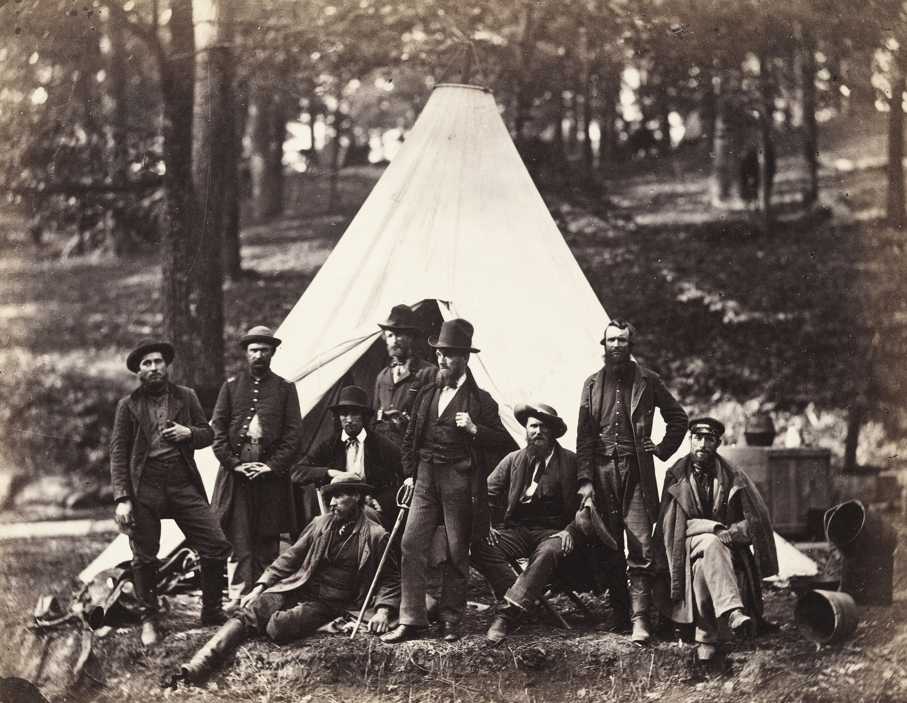Alexander Gardner. Scouts and Guides to the Army of the Potomac. October, 1862