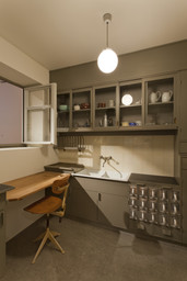 Grete Lihotzky. Frankfurt Kitchen from the Ginnheim-Höhenblick Housing Estate, Frankfurt am Main, Germany. 1926-1927