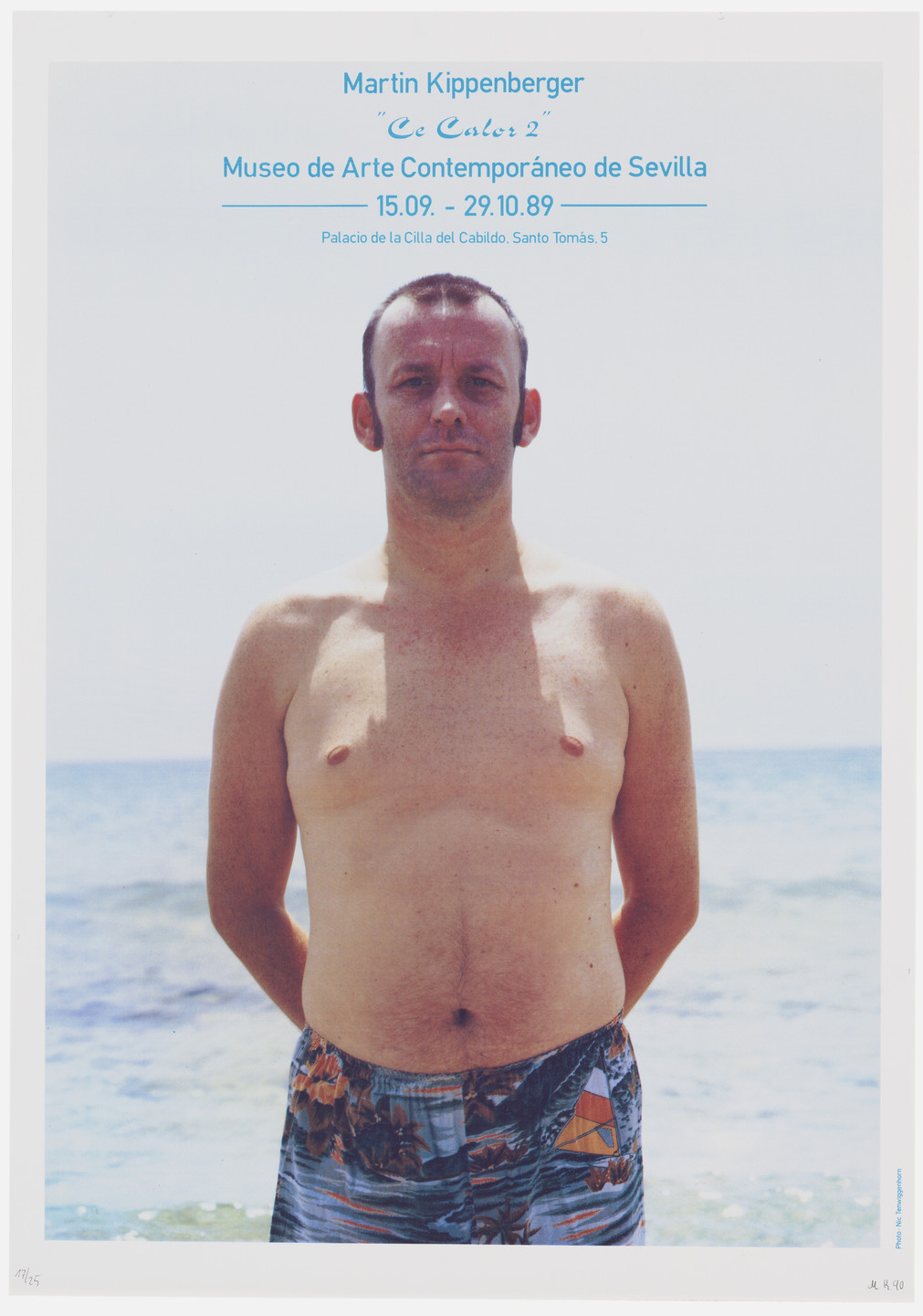 Martin Kippenberger. Ce Calor 2 from Courage to Print (Mut zum Druck). 1990