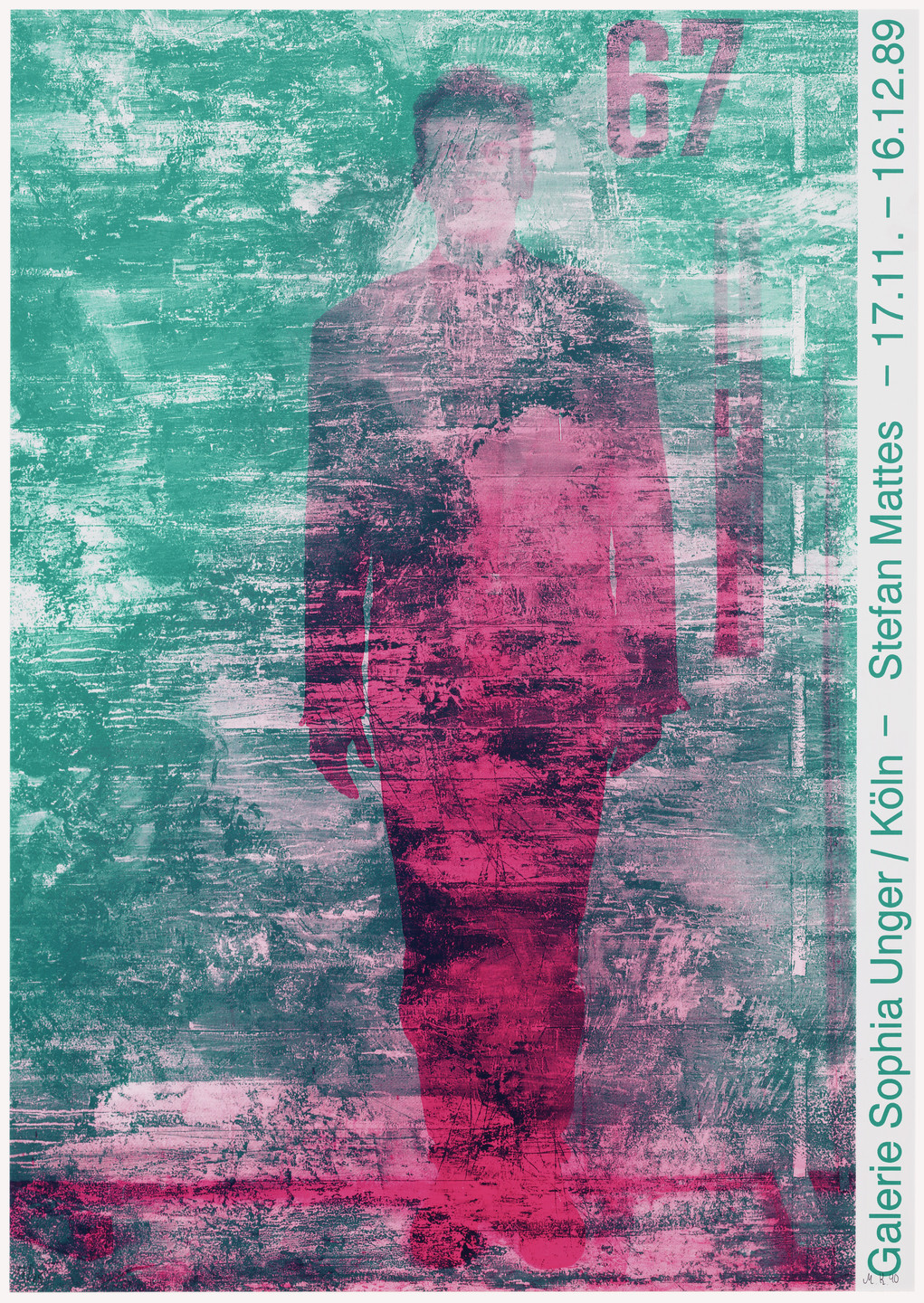 Martin Kippenberger. Stefan Mattes from Courage to Print (Mut zum Druck). 1990