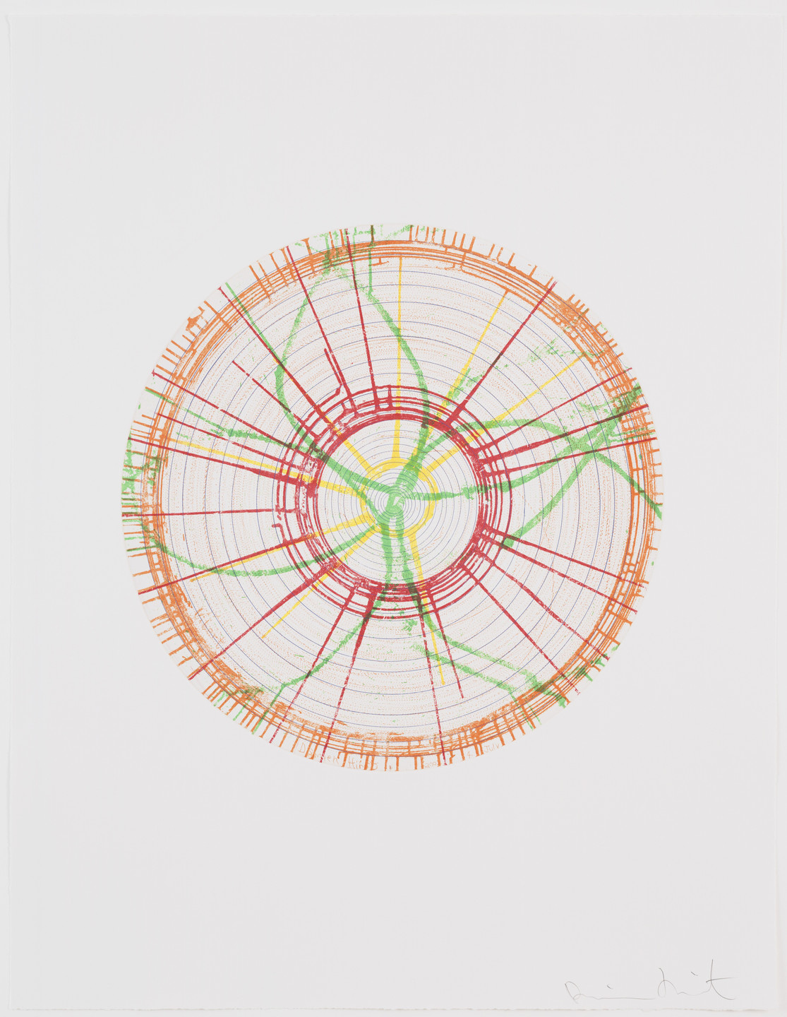 Damien Hirst. Liberty from In a Spin, the Action of the World on Things, Volume 1. 2002