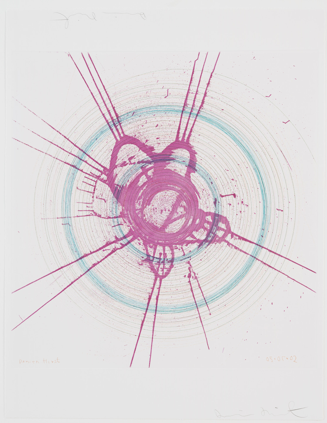 Damien Hirst. Global-a-go-go for Joe from In a Spin, the Action of the World on Things, Volume 1. 2002