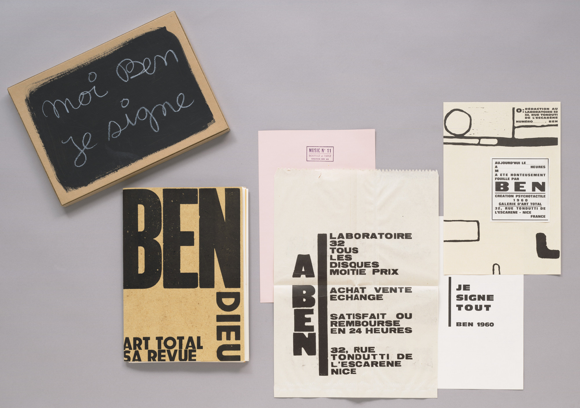 Ben Vautier. Moi, Ben je signe. 1975 (First edition 1962-63)