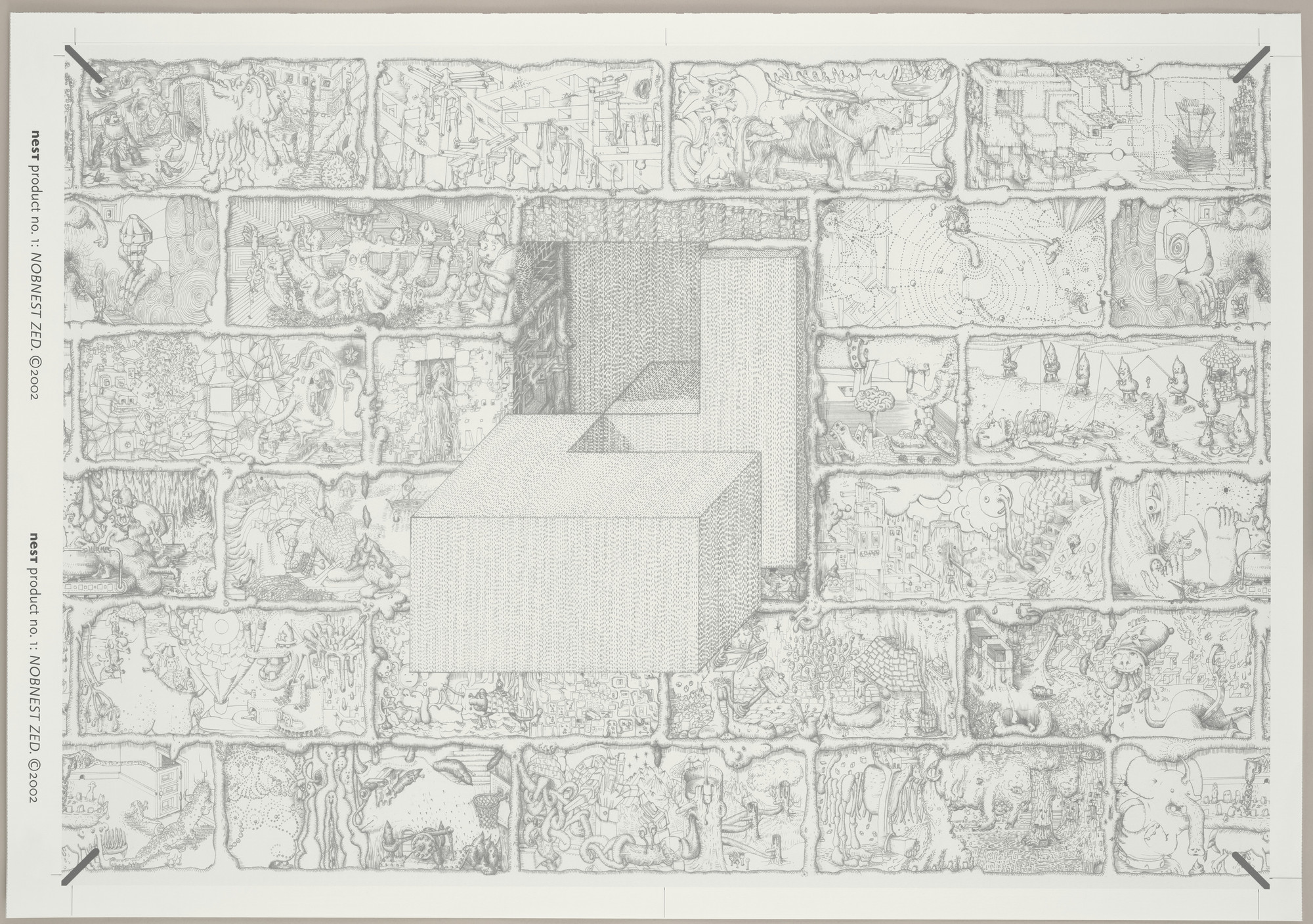 Paul Noble. nobnest zed. 2002