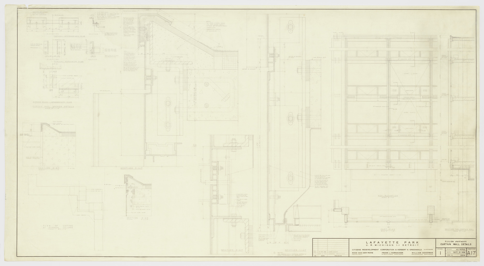 Ludwig Mies Van Der Rohe Pavilion Apartments And Town Houses