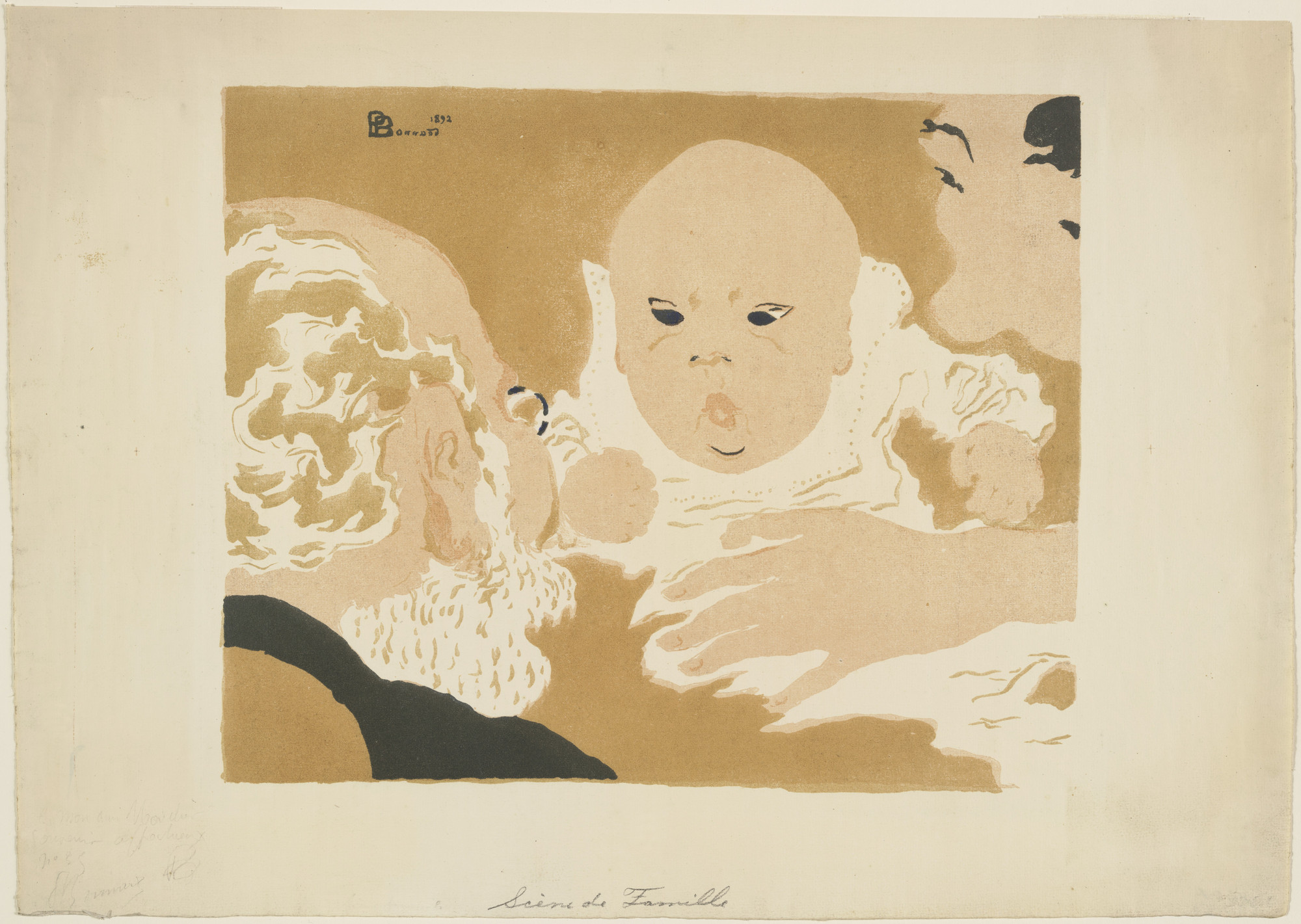 Pierre Bonnard. Family Scene (Scène de famille). 1892