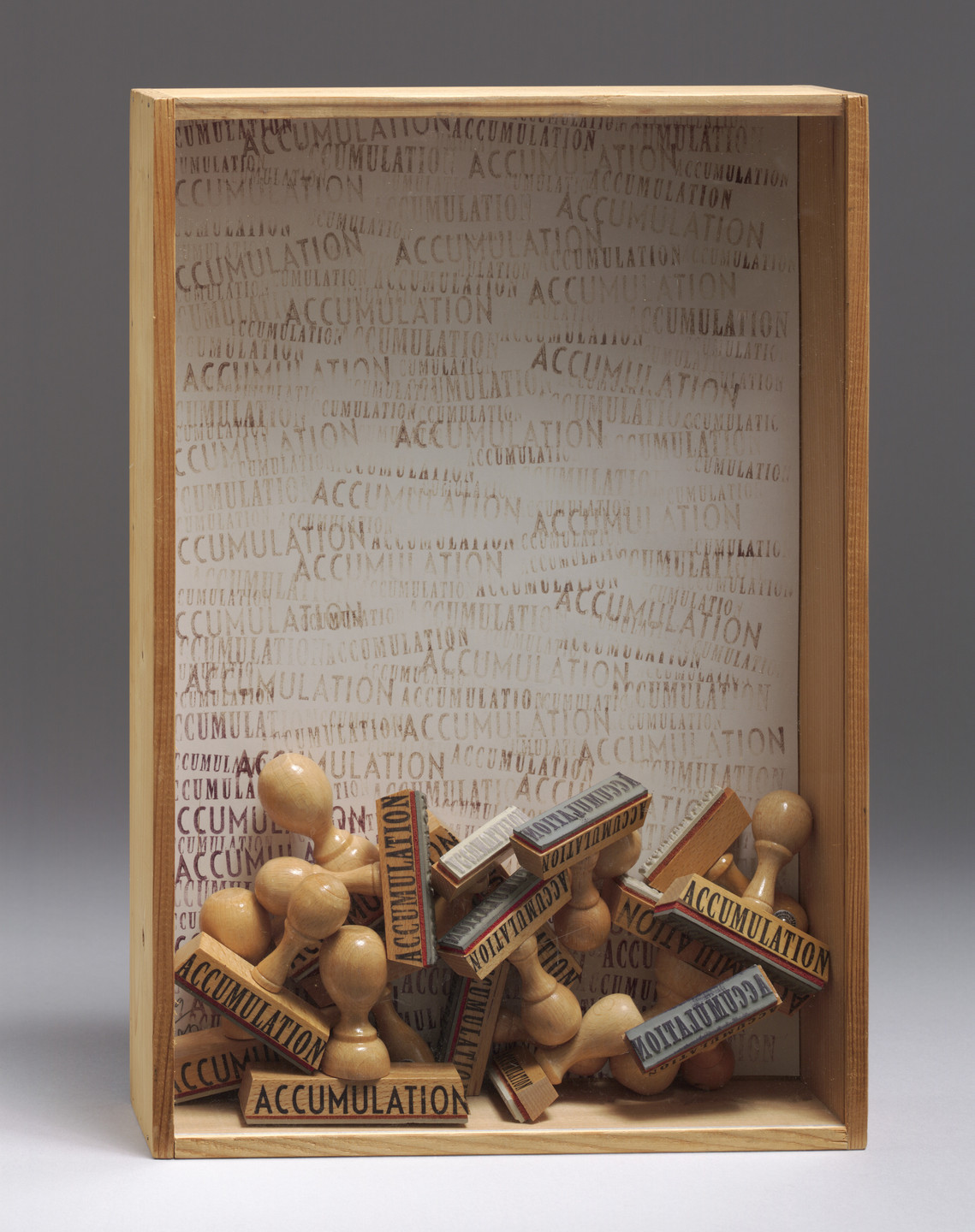 Arman. Accumulation. 1973