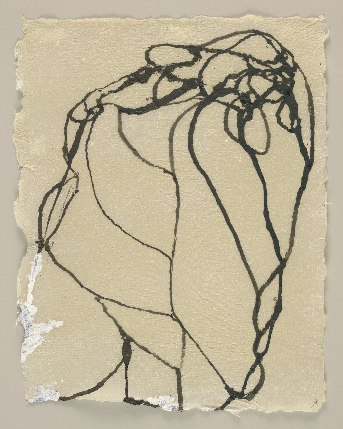 Brice Marden. 4 Howell Paper Drawings. 1996