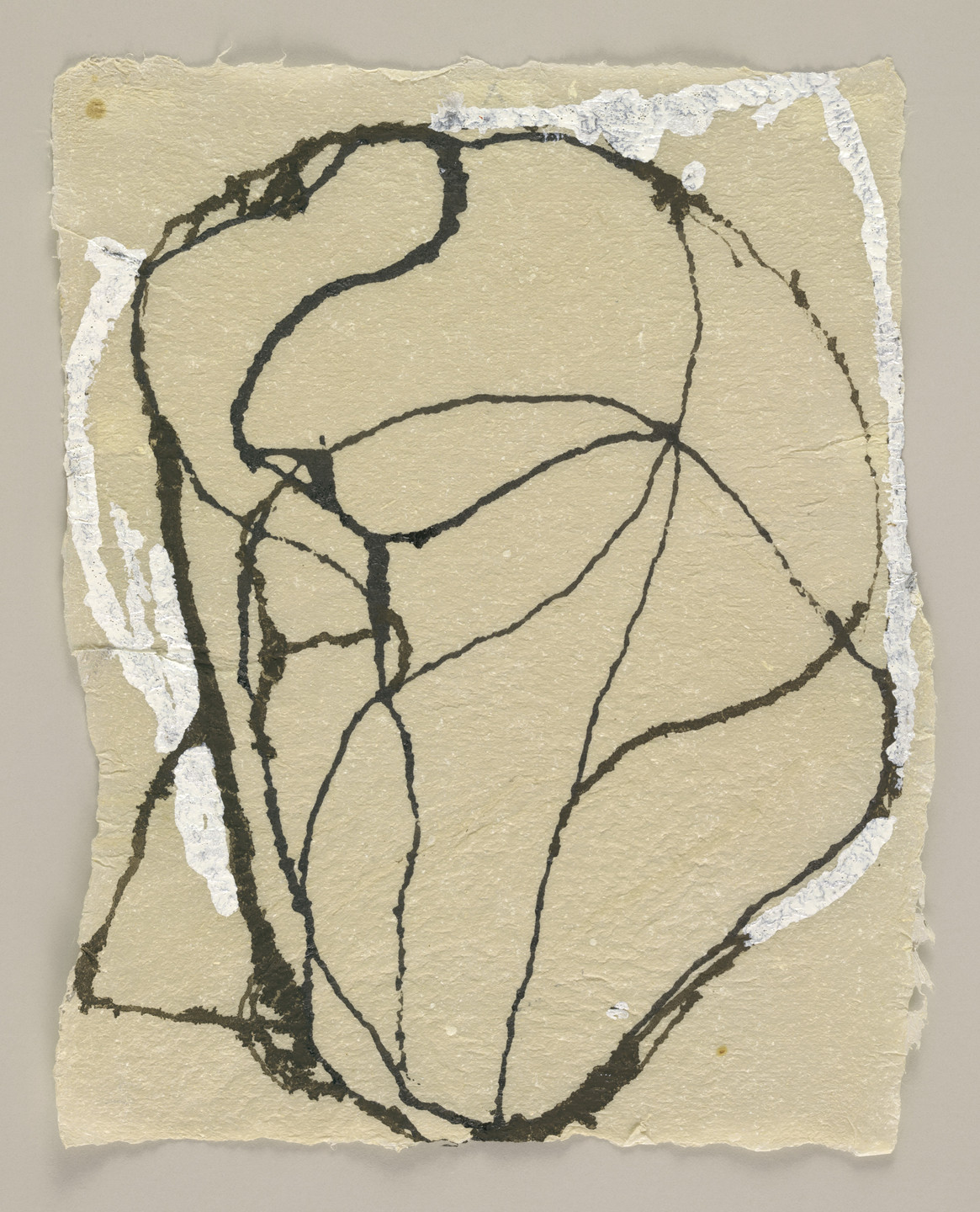 Brice Marden. 4 Howell Paper Drawings. 1996