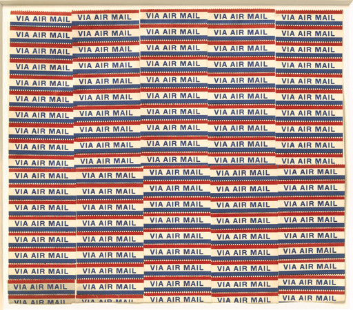 Yayoi Kusama. Airmail No. 2 Accumulation. 1963