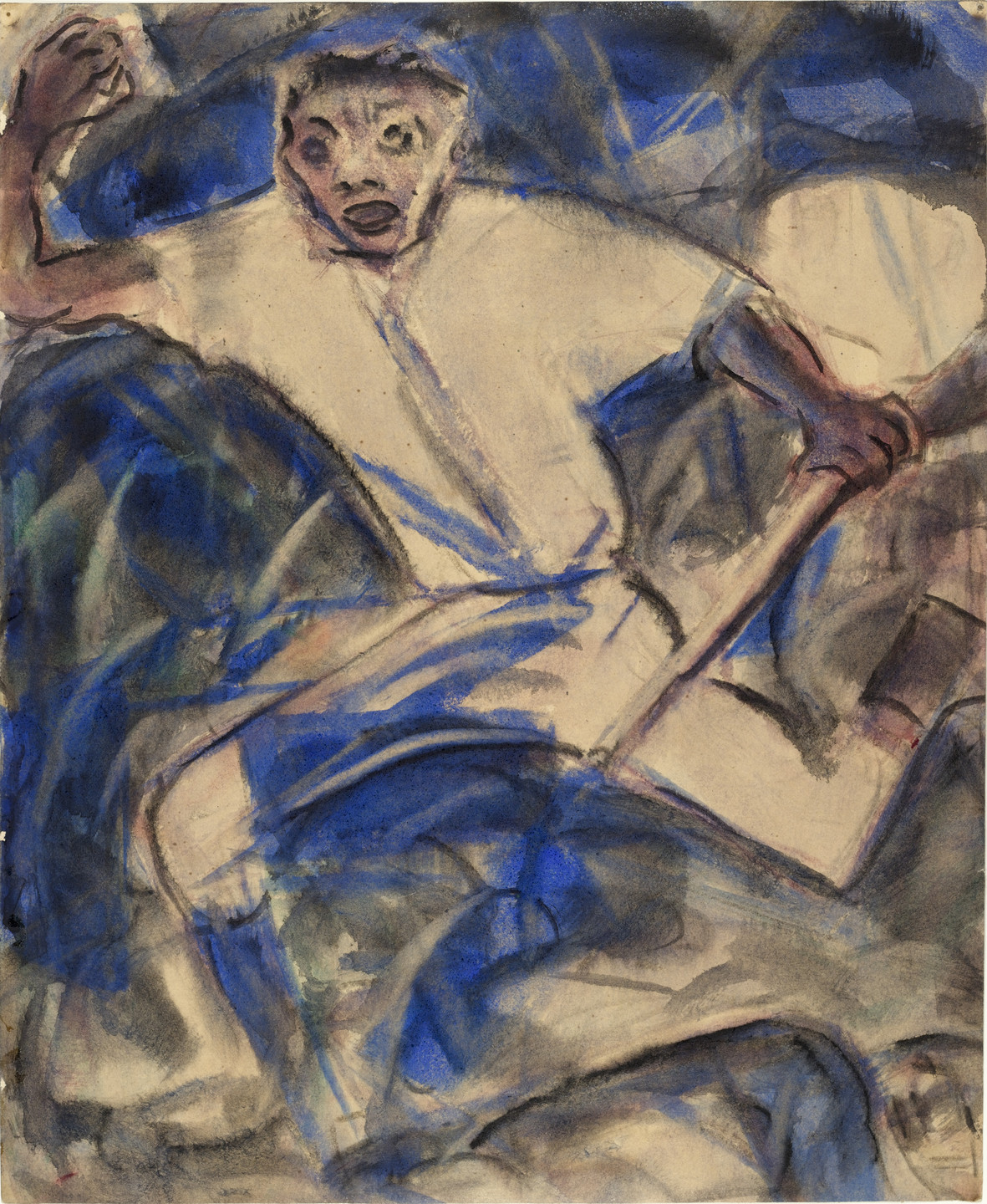Christian Rohlfs. The Soldier (Der Soldat). (c. 1914)