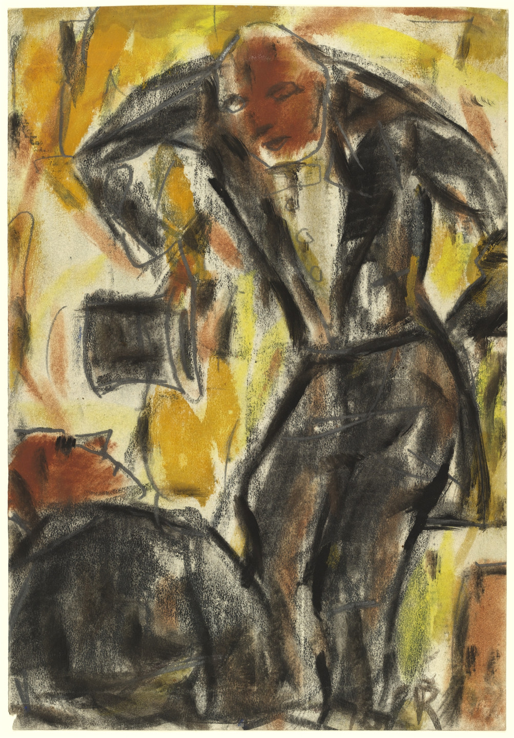 Christian Rohlfs. The Entertainer. 1917