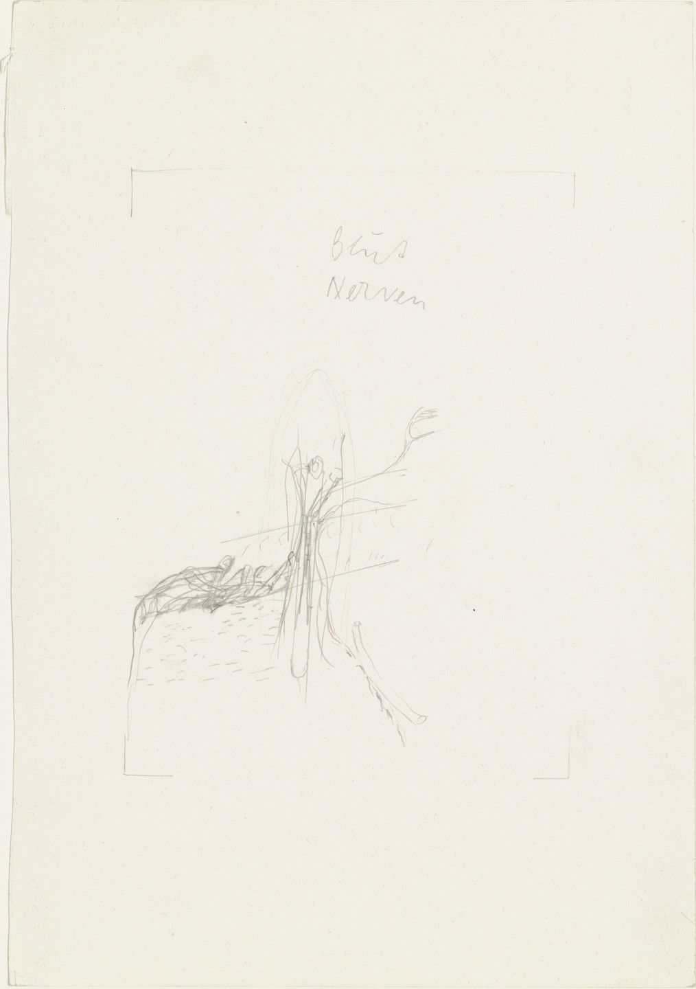Joseph Beuys. Blood/Nerves (Blut/Nerven). 1974