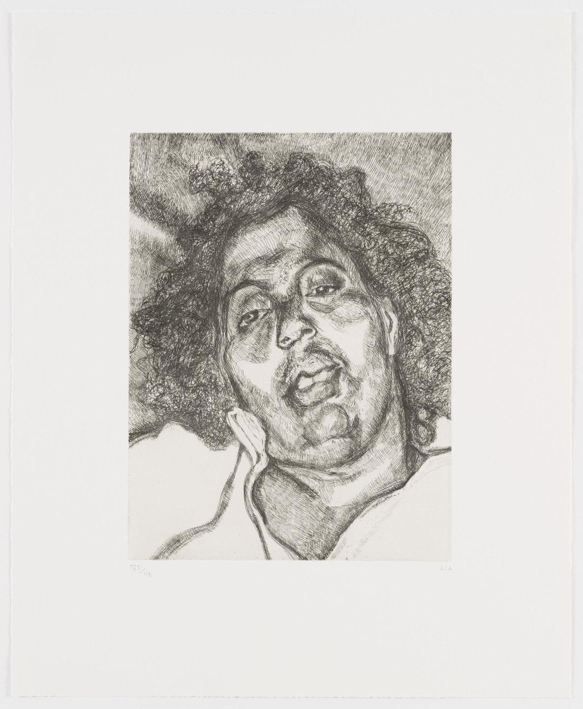 Lucian Freud. Solicitor&#39;s Head. 2003