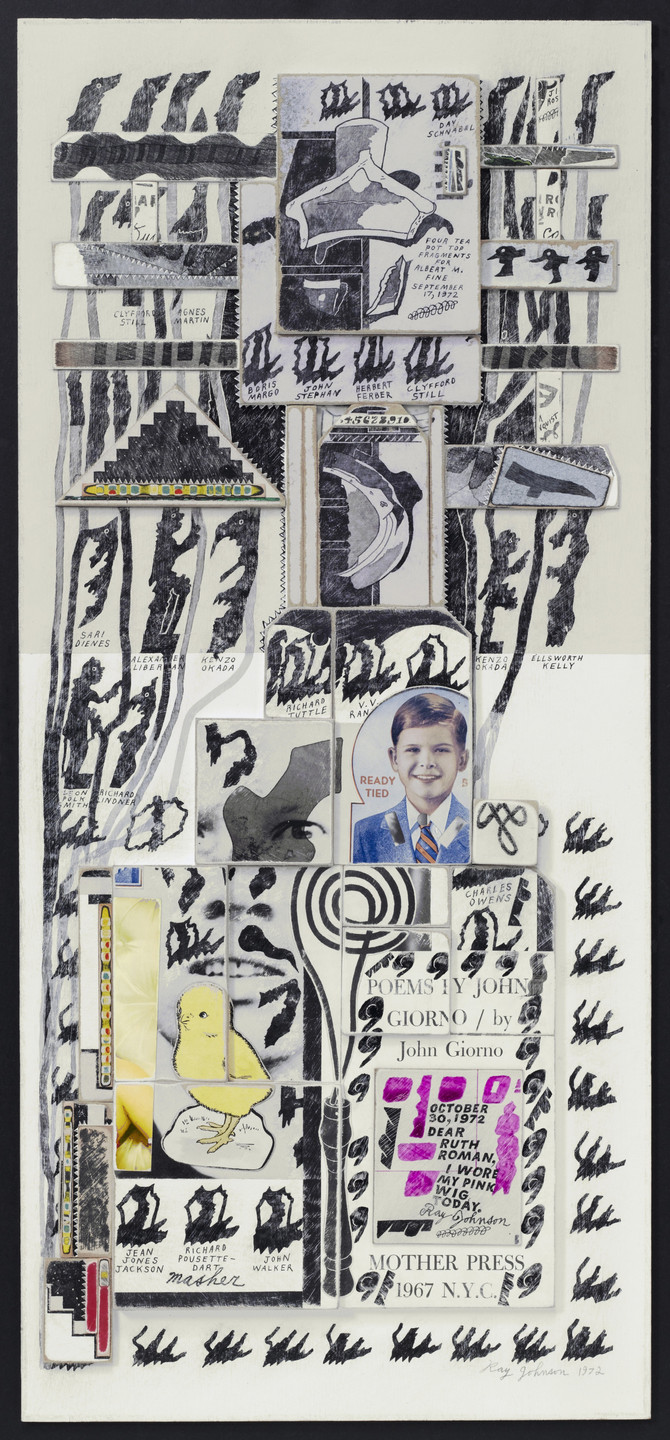 Ray Johnson. Richard Pousette-Dart Masher. 1972
