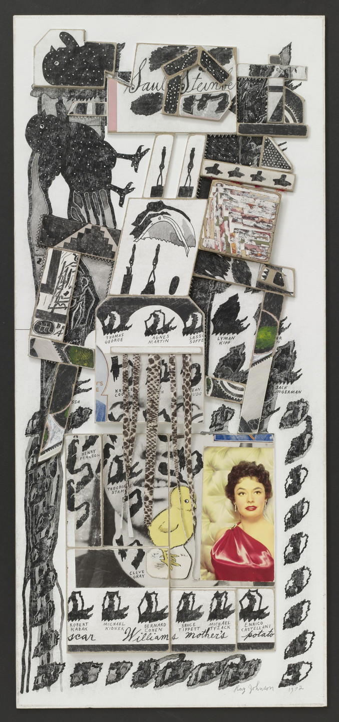 Ray Johnson. Saul Steinberg. 1972