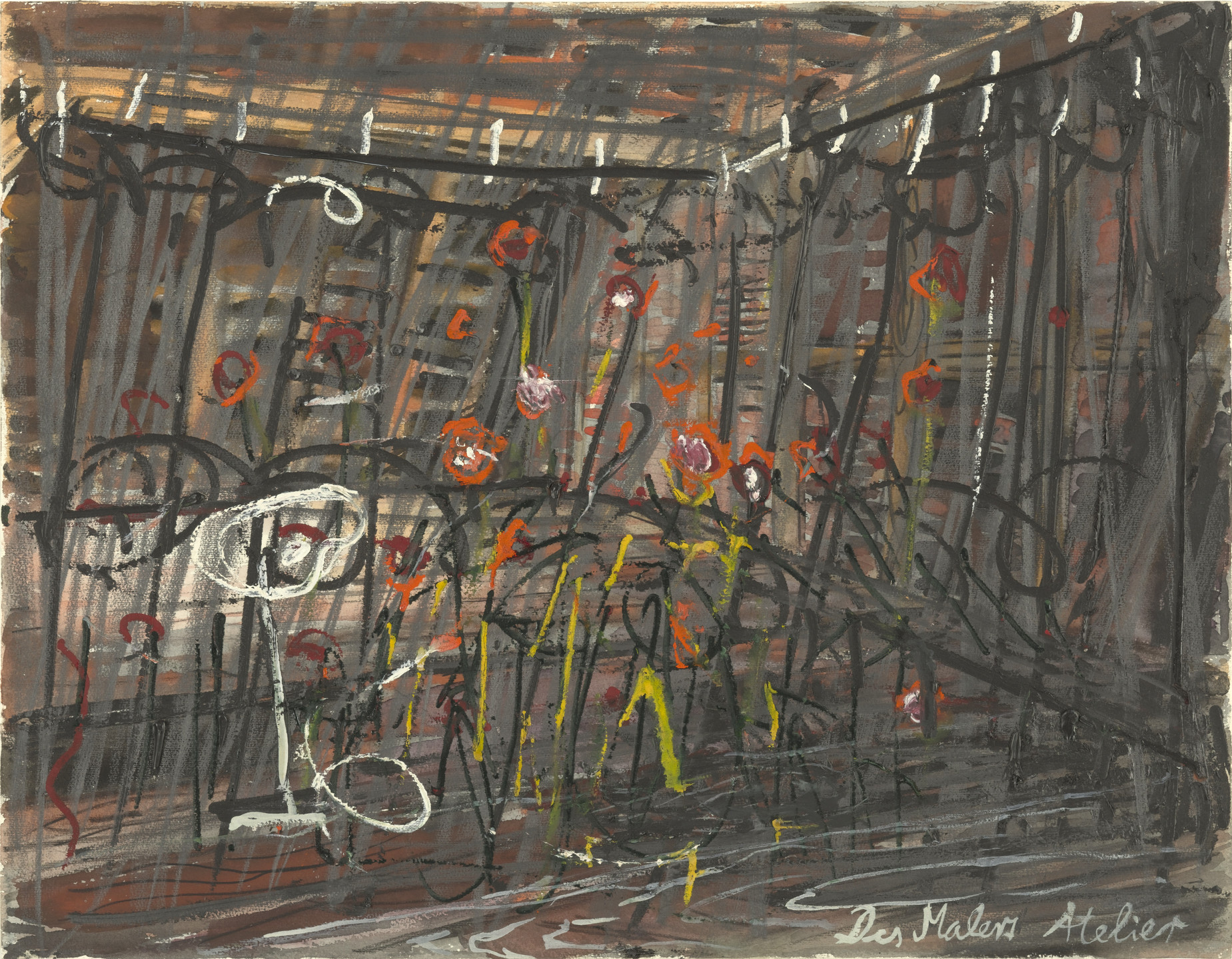 Anselm Kiefer. Des Malers Atelier. (1980)