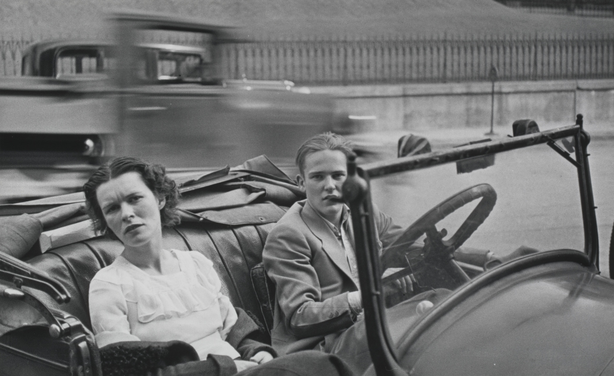 Walker Evans. Parked Car, Small Town Main Street. 1932