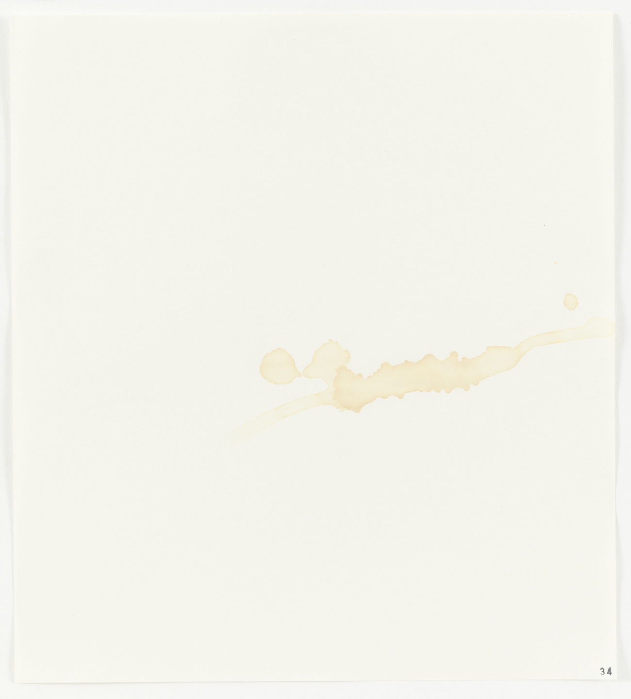 Edward Ruscha. Urine (Human) from Stains. 1969