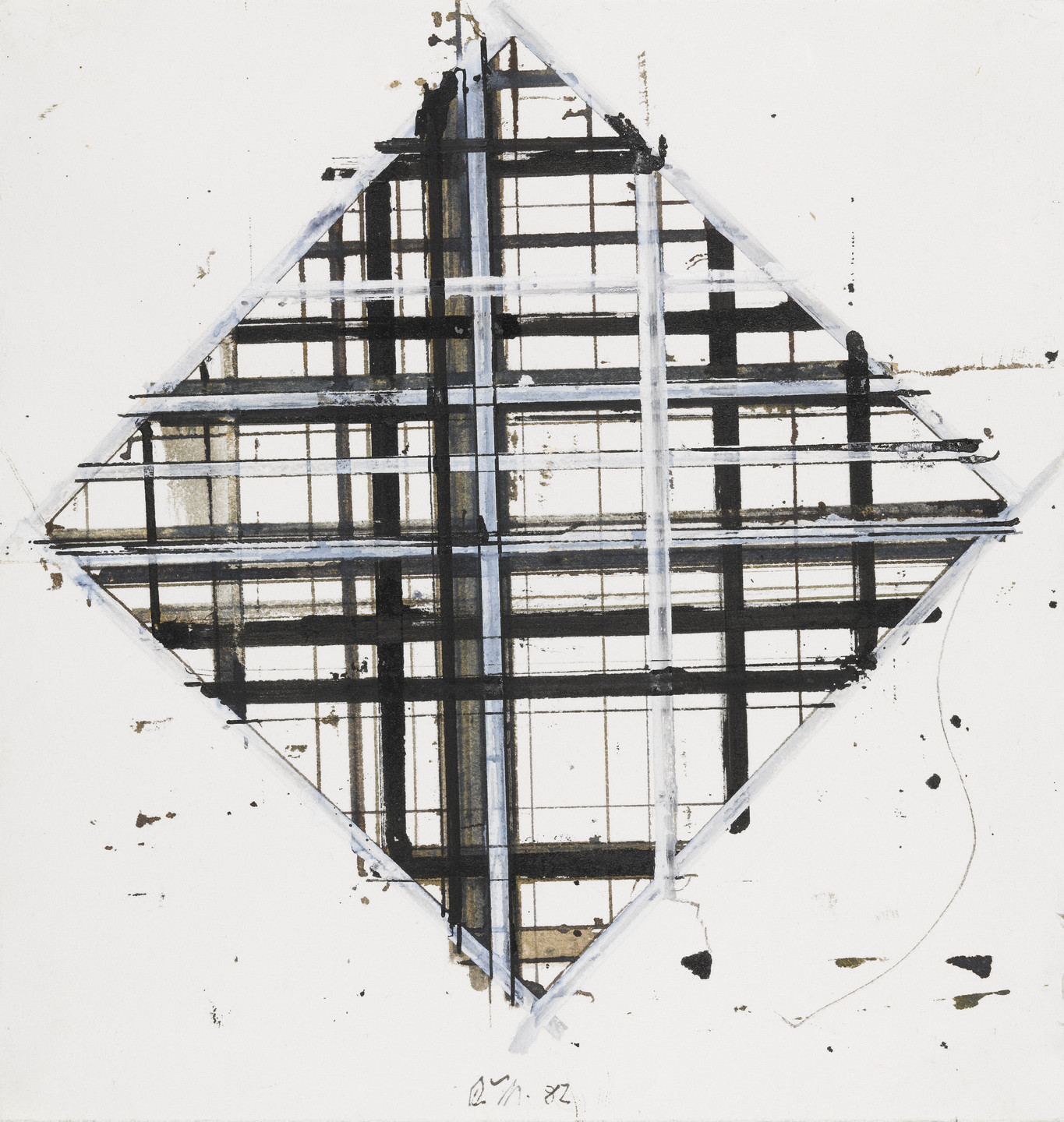 Brice Marden. Untitled. 1982