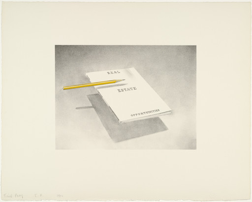 Edward Ruscha. Real Estate Opportunities from Book Covers. 1970