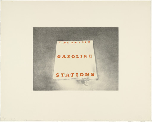Edward Ruscha. Twentysix Gasoline Stations from Book Covers. 1970