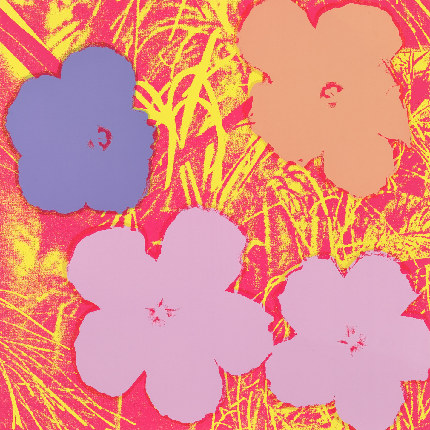 Andy Warhol. Untitled from Flowers. 1970