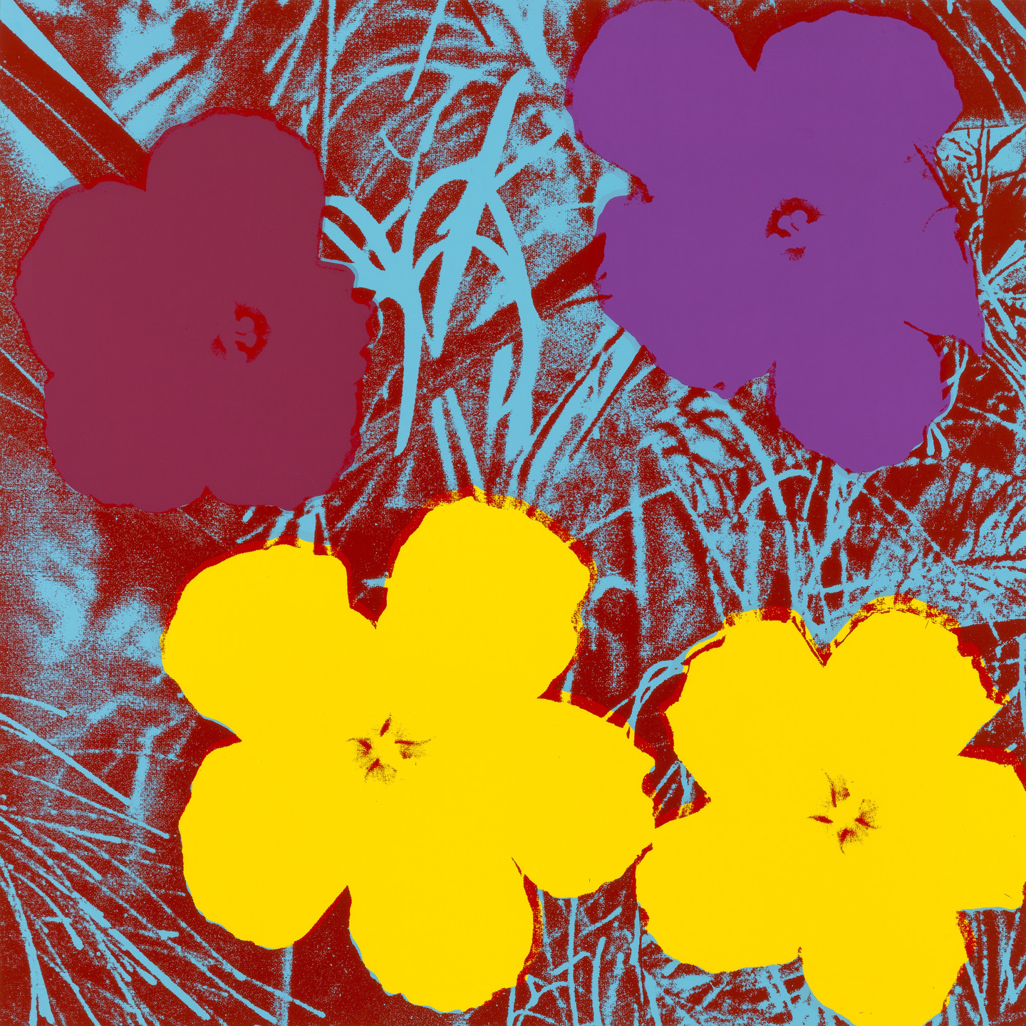 Andy Warhol. Untitled from Flowers. 1970