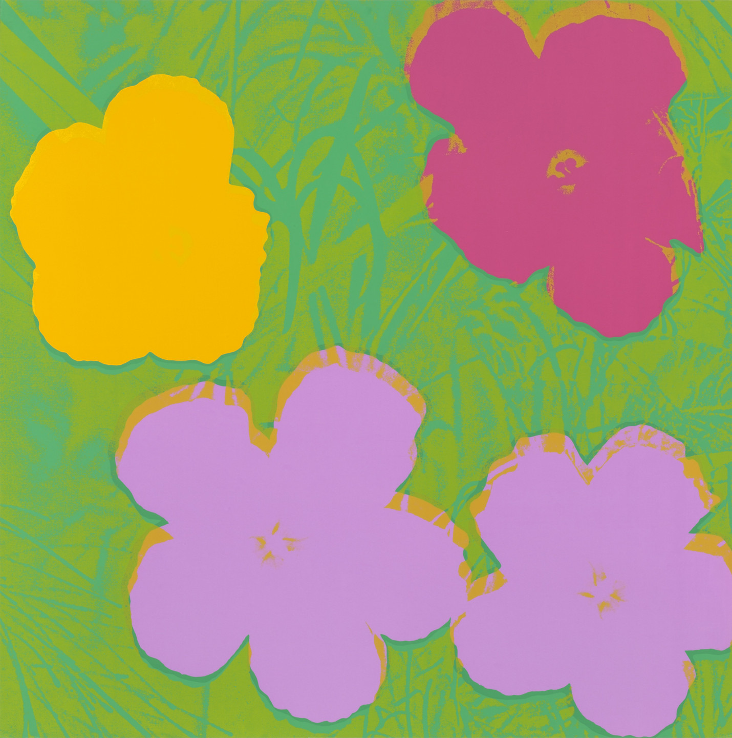 Andy Warhol. Untitled from Flowers. 1970
