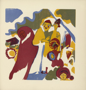 All Saints' Day (Allerheiligen) (plate, folio 46) from Klänge (Sounds)